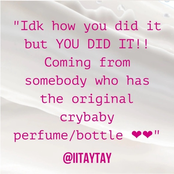 MIIM MIIC 52 Sweet Strawberry Milk Dry Touch Body Oil 4 oz 150 ml Crybaby - Picture 10 of 11